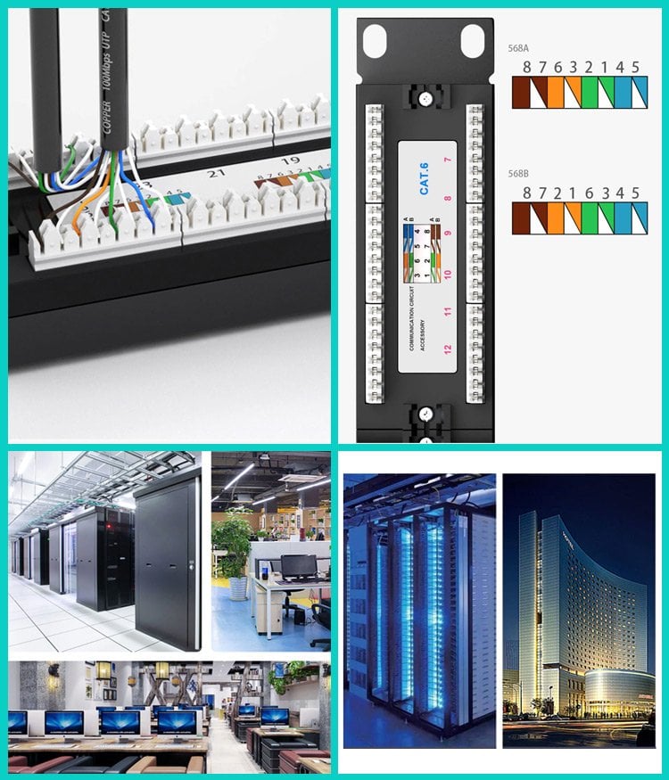  PM-4494 24’Lü Utp Cat6 Patch Panel