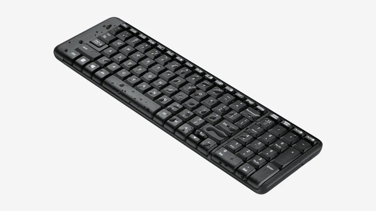 Logitech MK220 Q Tr Siyah Kablosuz Klavye Mouse Set