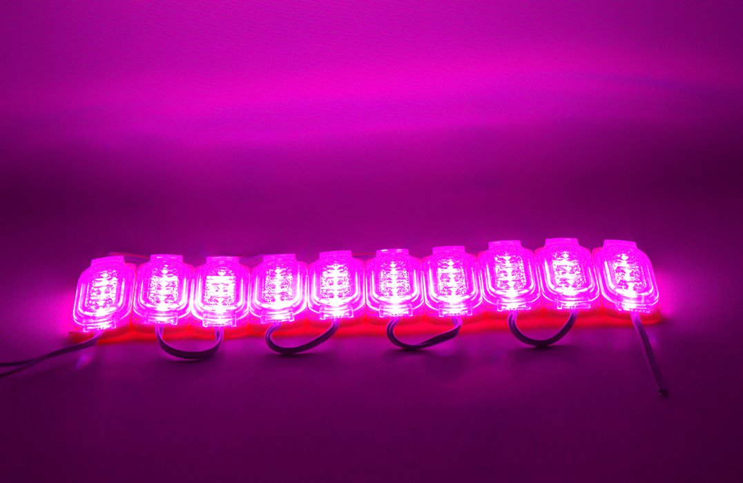  12 Volt 0.6 Watt Pembe 2835 65 X 25 Mm IP65 120 Lümen 160 Derece Modül Led