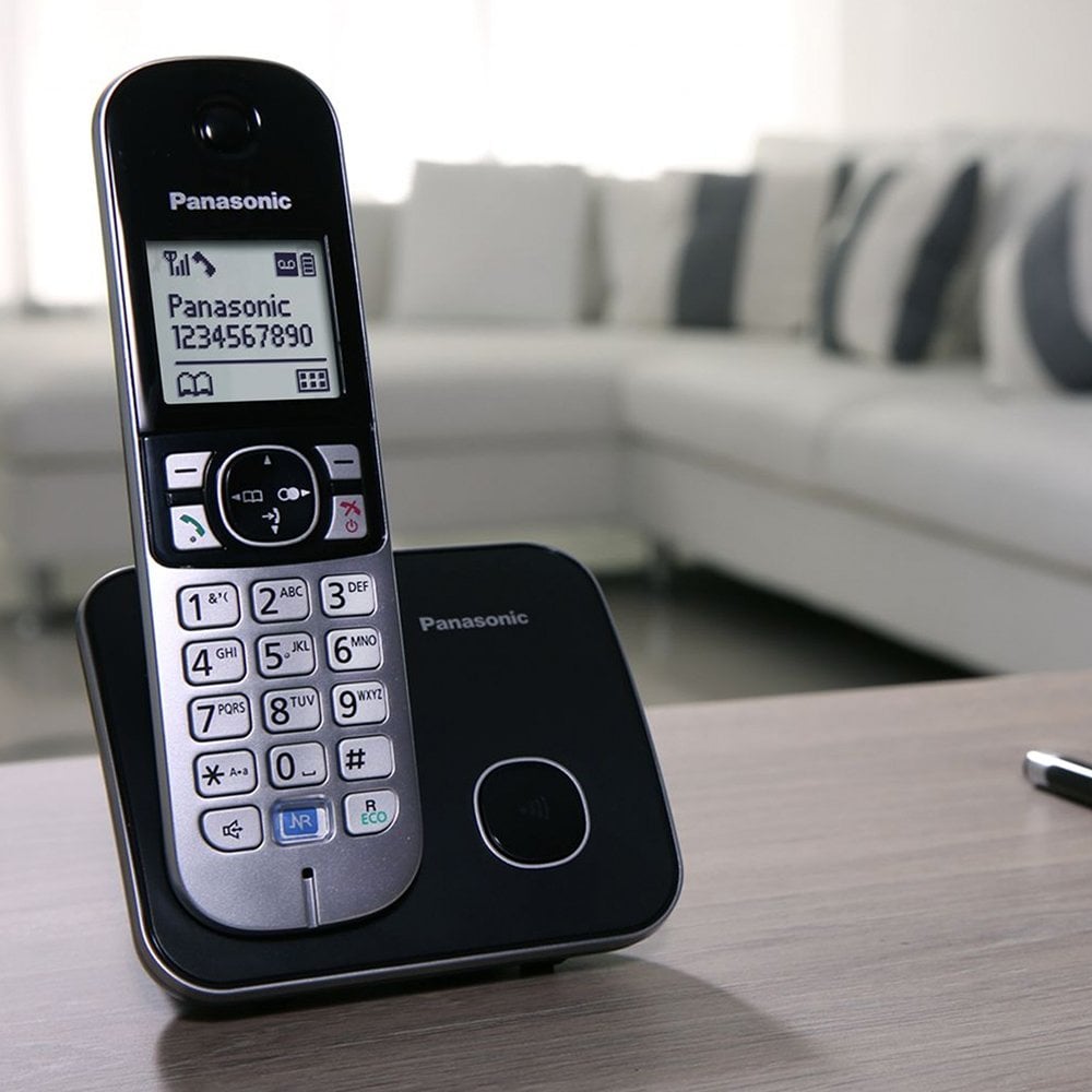 Panasonic KX-TG6811 Dect Telsiz Telefon Siyah