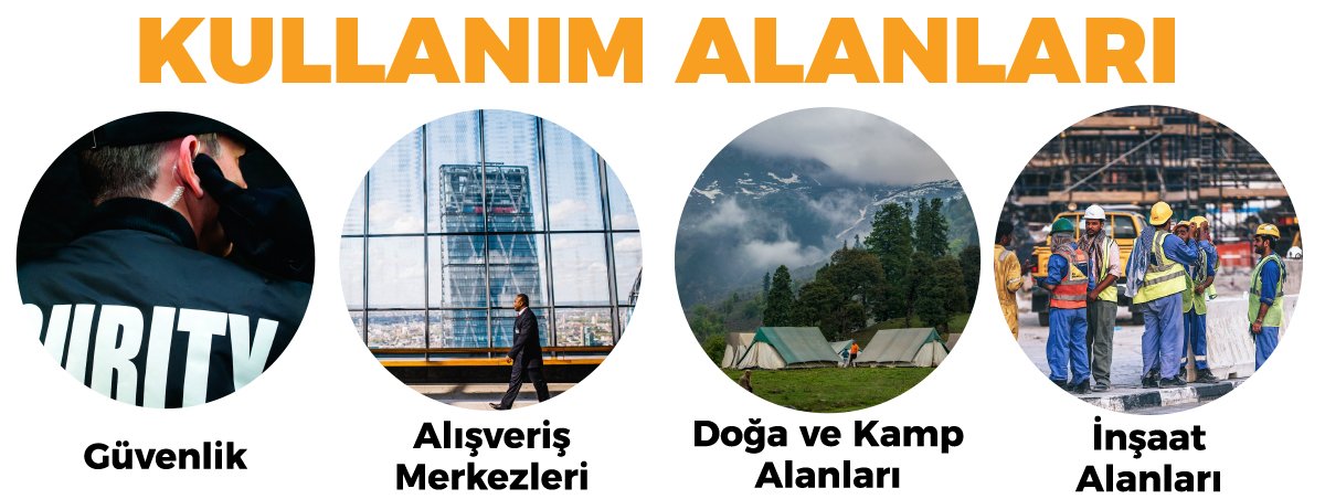 wln el telsizi kullanım alanları