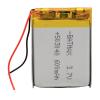 3.7V 600 MAH LİTYUM POLİMER PİLİ SOKETLİ (2818)