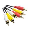 3 RCA + 3 RCA 1.5 METRE STANDART RCA KABLO POŞETLİ