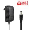 7.8 VOLT - 1 AMPER 4.0*1.7 UÇLU KIRMIZI YEŞİL LEDLİ YERLİ ÜRETİM PRİZ TİPİ ŞARJ ADAPTÖRÜ (2818)