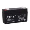 AKÜ 6 VOLT 1.3 AMPER ATEX AKÜ ( 98 X 25 X 52 MM )