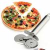 Çİft Başlı Metal Pizza Kesici ve Hamur Ruleti (2818)