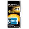 DURACELL 675 NO KULAKLIK PİLİ 6LI PAKET