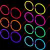 Glow Stick Parti Gözlüğü Glow Partisi Yuvarlak Şekilli Fosforlu Gözlük 6 Adet (2818)