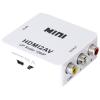 HDMI TO RCA ÇEVİRİCİ CONVERTER MİNİ MODEL PLASTİK KASA 1920X1080