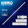 K320WDC1 A1 4708-K32WDC-A1113N01 - 6 LEDLİ  58.4 CM (WK-1358) 6V (2818)