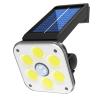 LF-1750A 54 COB LEDLİ 3 MODLU SENSÖRLÜ SOLAR İNDİKSİYON DUVAR LAMBASI