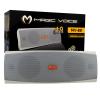 MAGICVOICE MV-28TRF 2*13CM 40W BEYAZ TEKLİ SÜTUN HOPARLÖR TRAFOLU