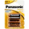 PANASONİC LR06 ALKALİN 1.5 VOLT POWER AA 4LÜ KALEM PİL (2818)