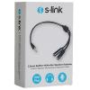 S-LINK SL-302MS 3.5 MM STEREO KULAKLIK + HOPARLÖR ÇOKLAYICI KABLO