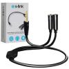 S-LINK SL-302MS 3.5 MM STEREO KULAKLIK + HOPARLÖR ÇOKLAYICI KABLO