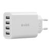 S-LINK SWAPP SW-C8 BEYAZ 5V - 5.6A  4*USB SMART PORT 2.4A EV ŞARJ ADAPTÖR