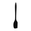 SİYAH ORTABOY KÖŞELİ SİLİKON SPATULA KARIŞTIRICI 30CM (2818)