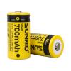 SUNKKO 3.7 VOLT 700 MAH 16340 ŞARJ EDİLEBİLİR PİL (2Lİ PAKET) (2818)