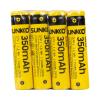 SUNKKO 3.7 VOLT 350 MAH 10440 ŞARJ EDİLEBİLİR PİL (4LÜ PAKET) (2818)