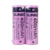 SUNKKO IFR 3.2 VOLT 400 MAH 14430 ŞARJ EDİLEBİLİR PİL (2Lİ PAKET) (2818)