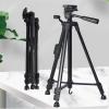 Telefon ve Fotoğraf Makinası Takılabilen Bluetooth Kumandalı 146 cm Tripod (2818)