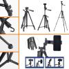 Telefon ve Fotoğraf Makinası Takılabilen Bluetooth Kumandalı 146 cm Tripod (2818)