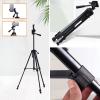 Telefon ve Fotoğraf Makinası Takılabilen Bluetooth Kumandalı 146 cm Tripod (2818)