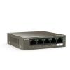 TENDA TEG1105P 63W 5 PORT GIGABIT ETHERNET SWITCH (4 PORT POE) (2818)