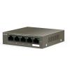 TENDA TEG1105P 63W 5 PORT GIGABIT ETHERNET SWITCH (4 PORT POE) (2818)