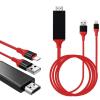 TH+USB TYPE-C TO HDMI + USB 2 METRE KABLO