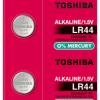 TOSHIBA LR44 ALKALİN PİL 5Lİ (2818)