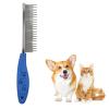 Tüy Açıcı Kedi Köpek Tarağı Tek Taraflı Metal Dişli Evcil Hayvan Bakım Fırçası (2818)