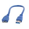 USB 3.0 MAVİ 30 CM DATA MICRO USB KABLOSU (2818)