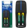 VARTA 57646 MİNİ CHARGER PİL ŞARJ CİHAZI + 2 ADET 800MAH AAA ŞARJ EDİLEBİLİR PİL (2818)