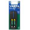 VARTA 57646 MİNİ CHARGER PİL ŞARJ CİHAZI + 2 ADET 800MAH AAA ŞARJ EDİLEBİLİR PİL (2818)