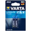 VARTA LONGLIFE POWER ALKALİN AAA İNCE KALEM PİL 2Lİ PAKET FİYAT (2818)